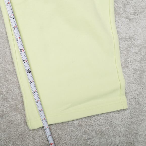 Fabletics Cozy Fleece Wide Leg Sweatpants Morning Dew Green Womens Size M NWT - Picture 4 of 10